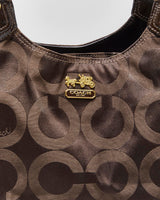Vintage Y2k 2000s Coach Madison Maggie Hobo Handbag