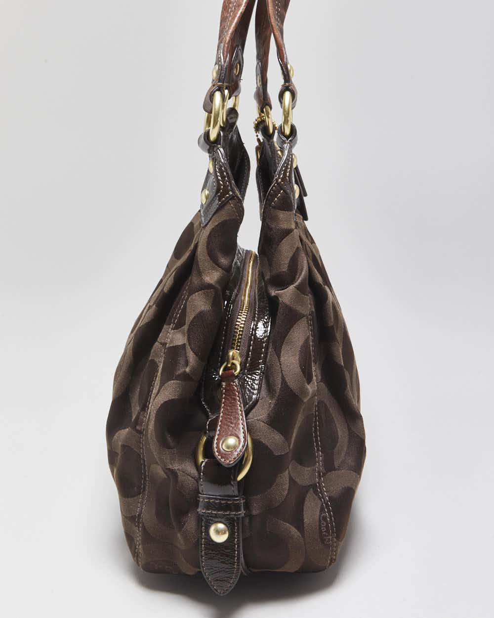 Vintage Y2k 2000s Coach Madison Maggie Hobo Handbag