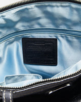 Vintage Y2k 2000s Coach Signature Stitch Patent Leather Tote