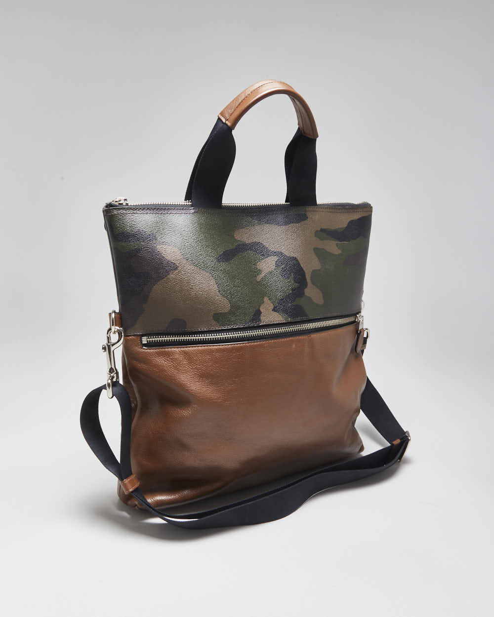 Vintage Y2k 2000s Coach Charles Leather Foldover Tote