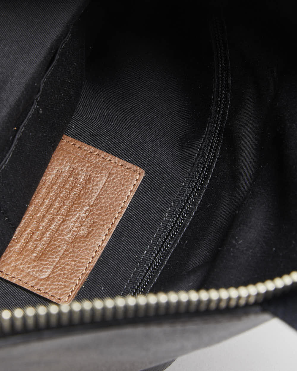 Vintage Y2k 2000s Coach Charles Leather Foldover Tote