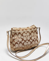 Vintage Y2k 2000s Coach Soho Signature Flap Crossbody