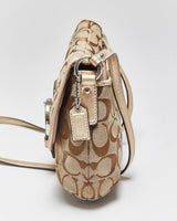 Vintage Y2k 2000s Coach Soho Signature Flap Crossbody