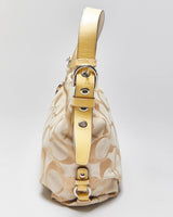 Vintage Y2k 2000s Coach Signature Carly Hobo Handbag
