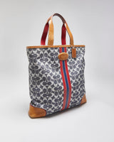 Vintage Y2k 2000s Coach Signature Denim Tote