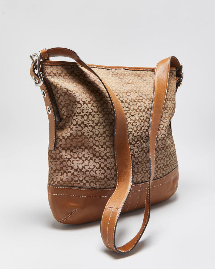 Vintage Y2k 2000s Coach Signature Shoulder Bag