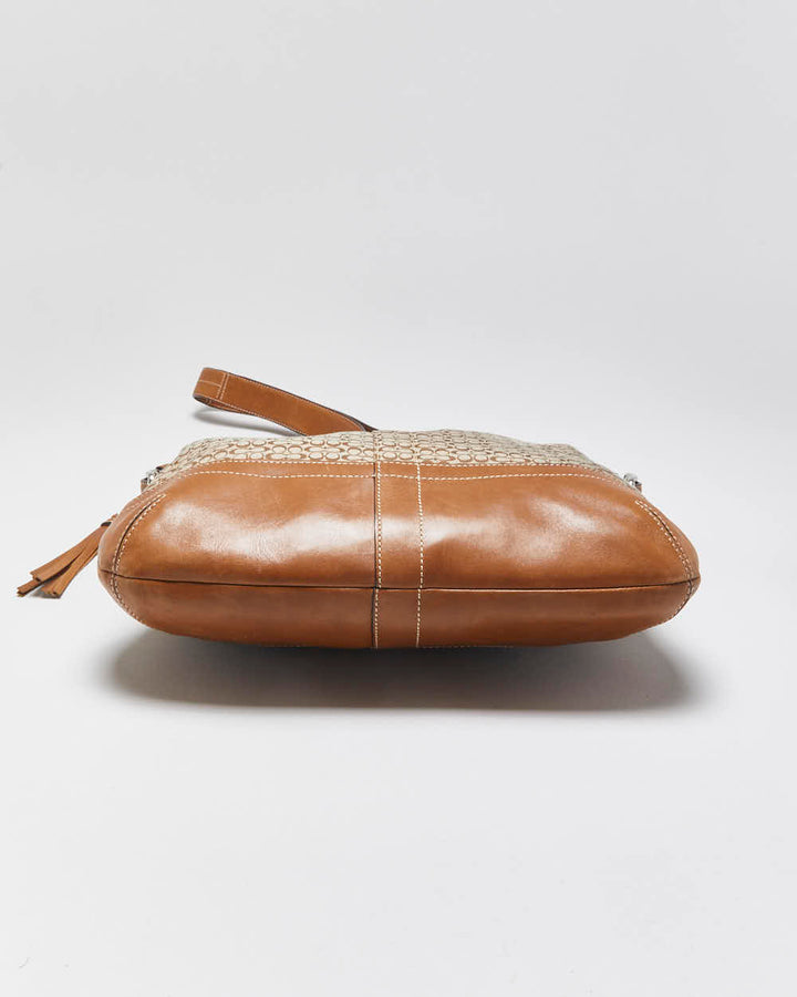 Vintage Y2k 2000s Coach Signature Shoulder Bag