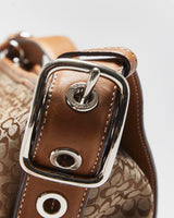 Vintage Y2k 2000s Coach Signature Shoulder Bag