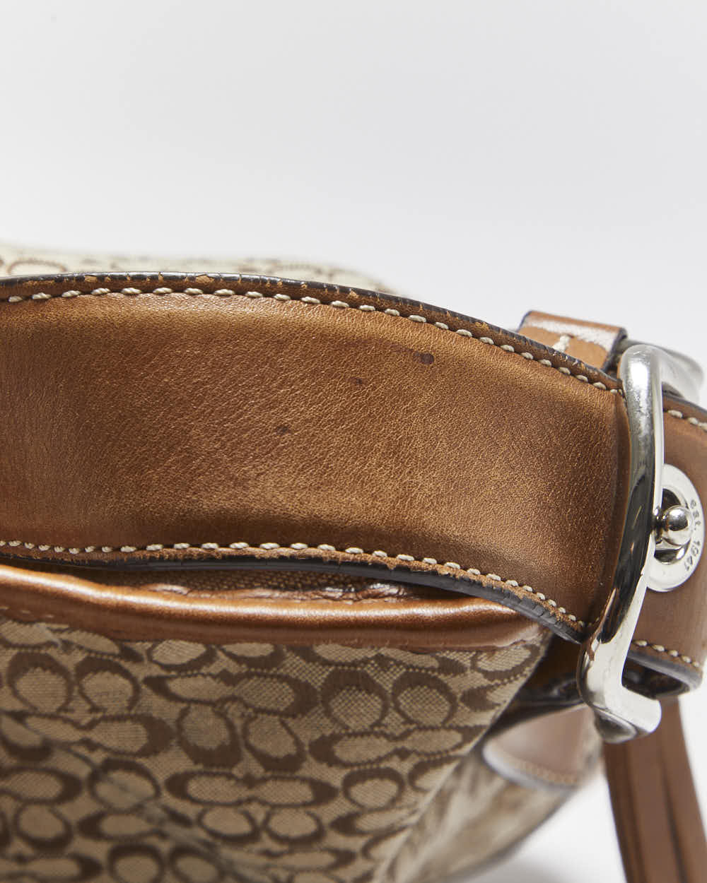 Vintage Y2k 2000s Coach Signature Shoulder Bag