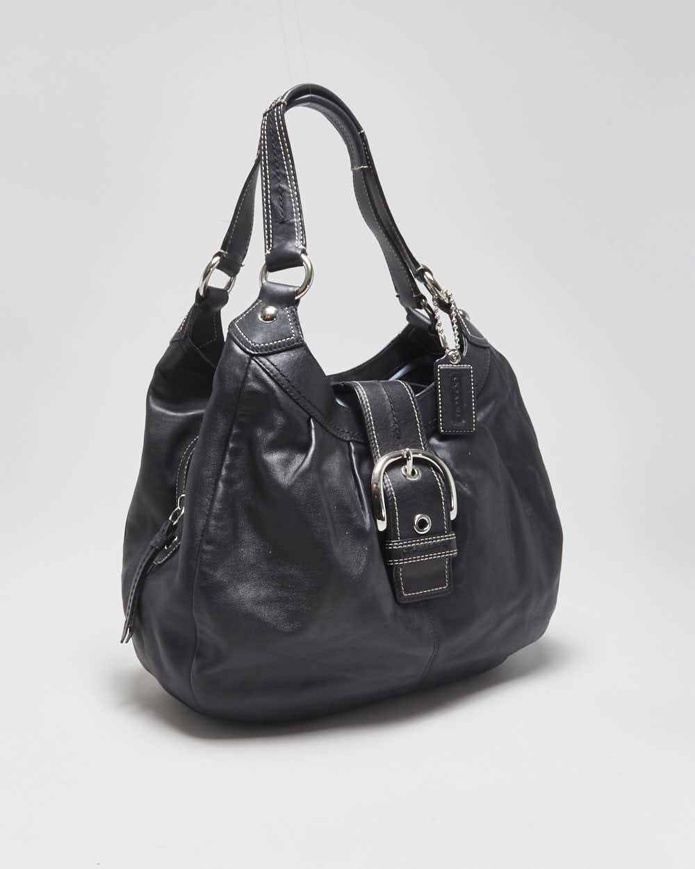 Vintage Y2k 2000s Coach Soho Lynn Leather Handbag