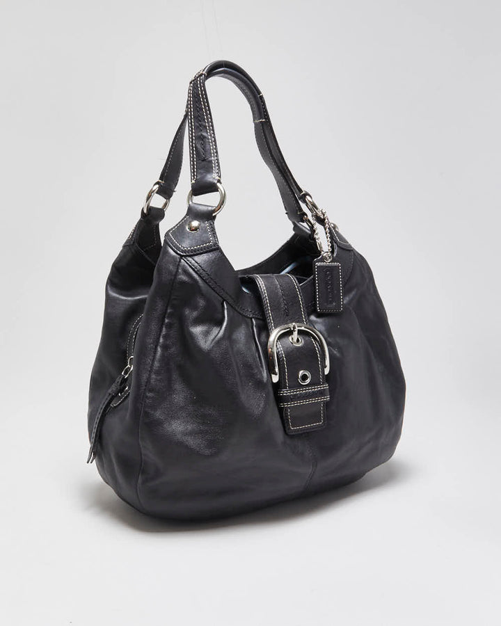 Vintage Y2k 2000s Coach Soho Lynn Leather Handbag
