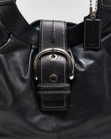 Vintage Y2k 2000s Coach Soho Lynn Leather Handbag