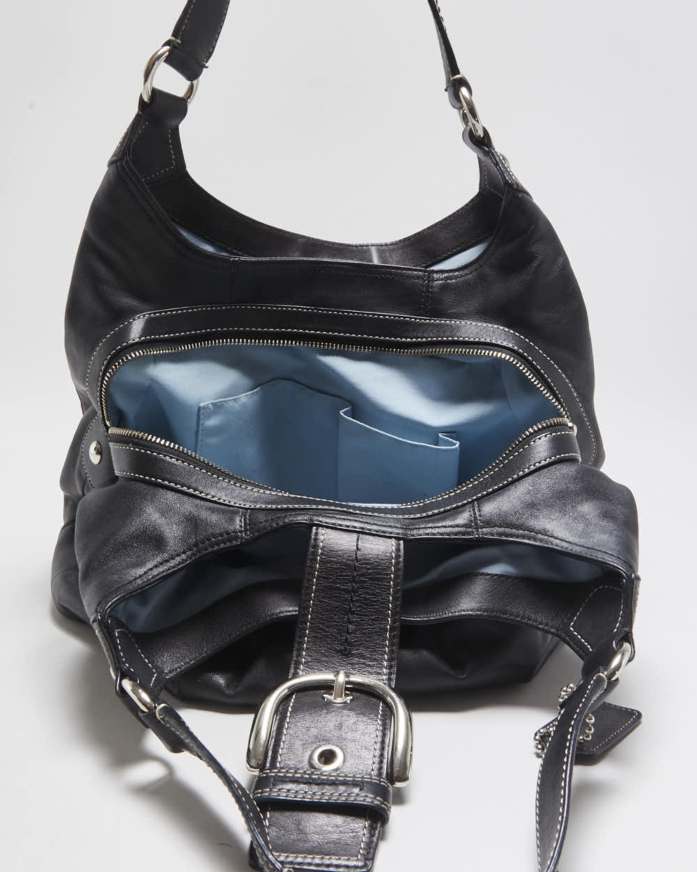 Vintage Y2k 2000s Coach Soho Lynn Leather Handbag