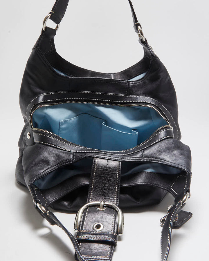 Vintage Y2k 2000s Coach Soho Lynn Leather Handbag