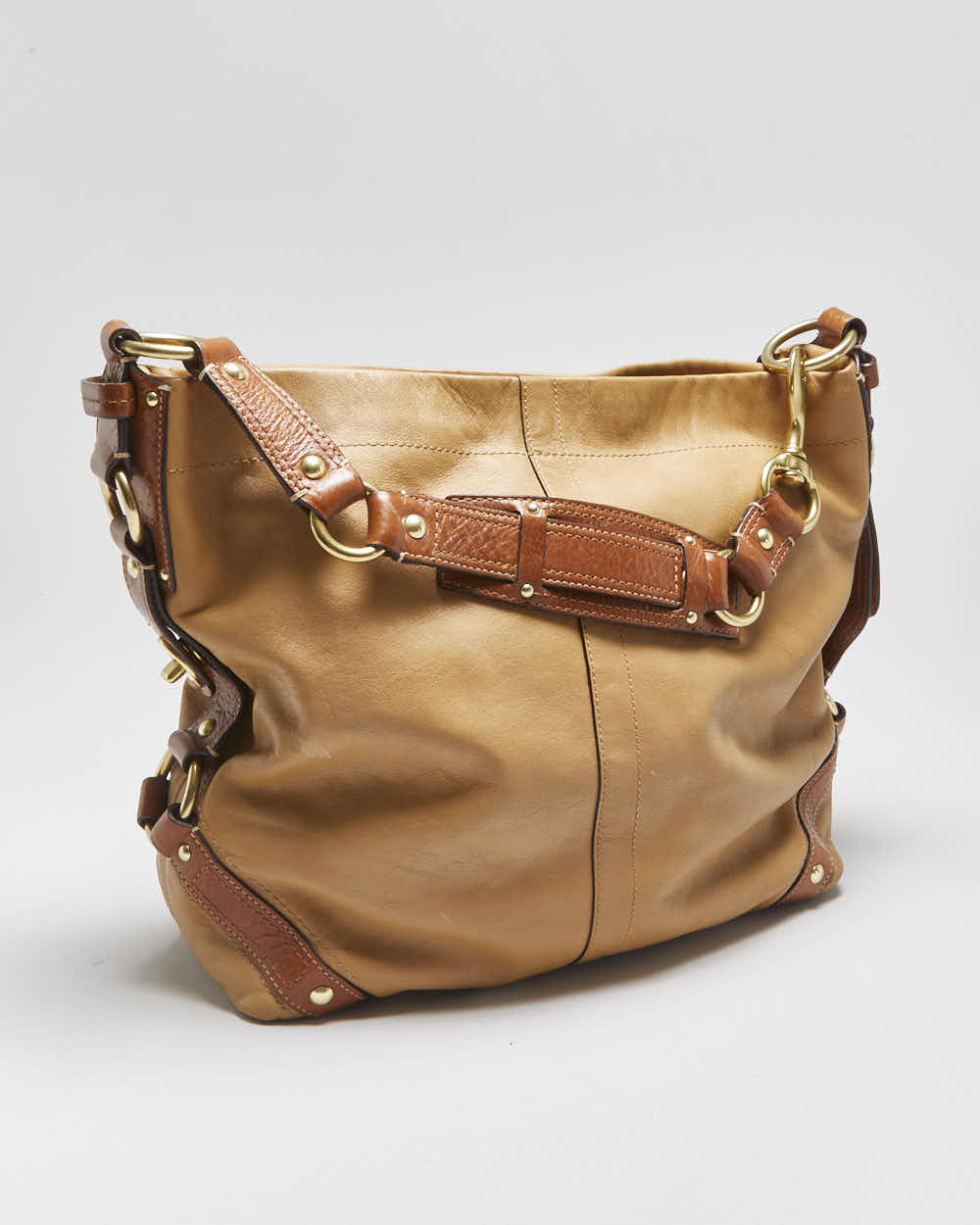 Vintage Y2k 2000s Coach Carly Leather Hobo Bag – Rokit