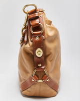 Vintage Y2k 2000s Coach Carly Leather Hobo Bag