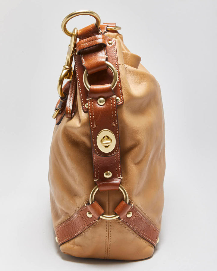 Vintage Y2k 2000s Coach Carly Leather Hobo Bag