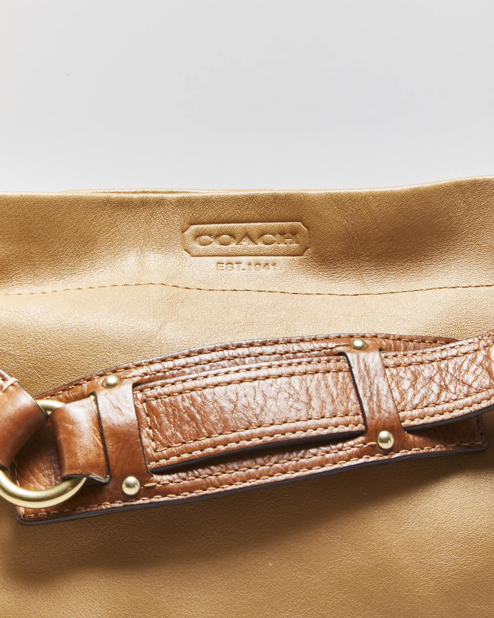 Vintage Y2k 2000s Coach Carly Leather Hobo Bag – Rokit