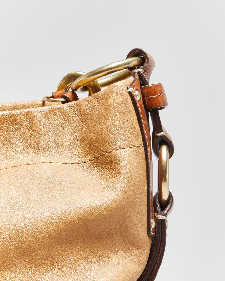 Vintage Y2k 2000s Coach Carly Leather Hobo Bag