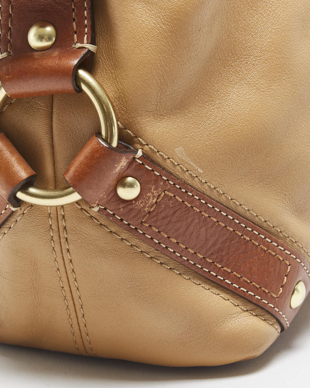 Vintage Y2k 2000s Coach Carly Leather Hobo Bag