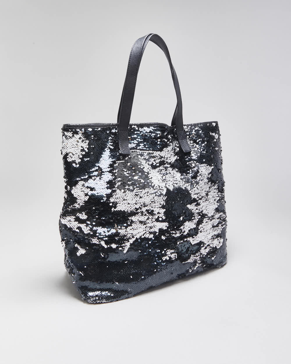 Vintage Maison Scotch Leather &amp; Sequin Handbag