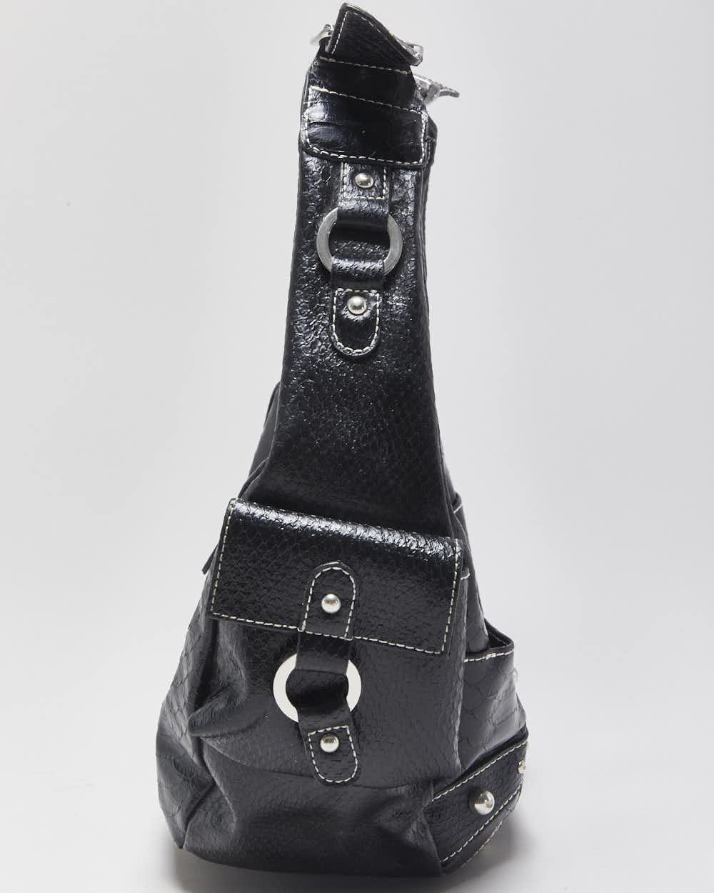 Vintage Y2k 2000s Guess Snakeskin Hobo Bag