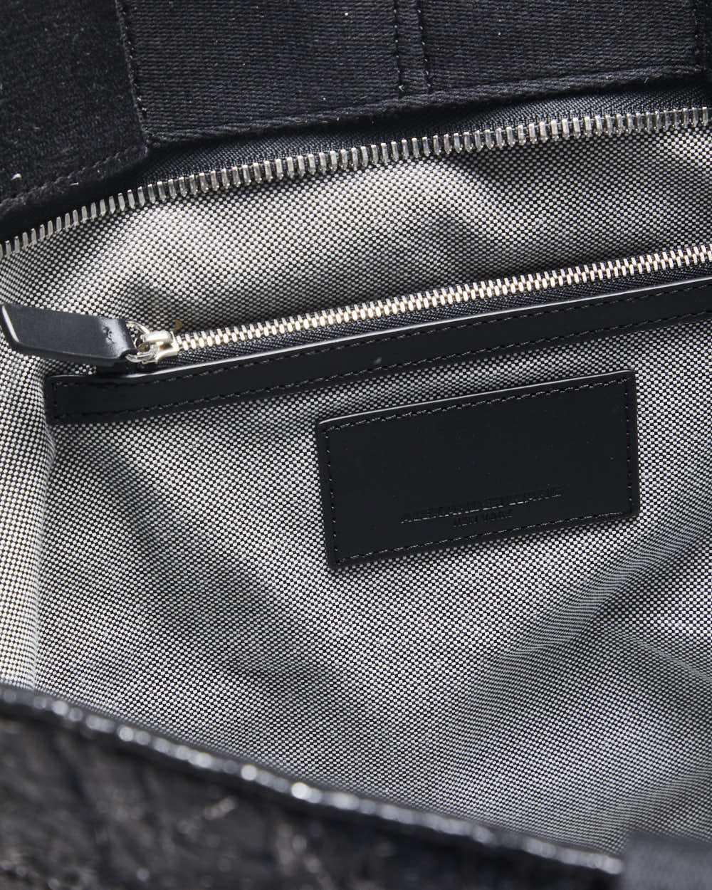Alexander Wang Patent Crackled Extra Large Shopper Tote