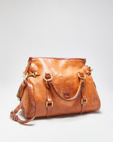 Vintage Dooney &amp; Bourke Florentine Leather Satchel