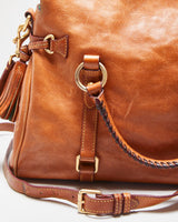 Vintage Dooney &amp; Bourke Florentine Leather Satchel