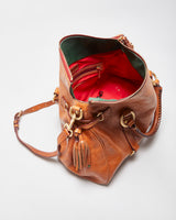 Vintage Dooney &amp; Bourke Florentine Leather Satchel