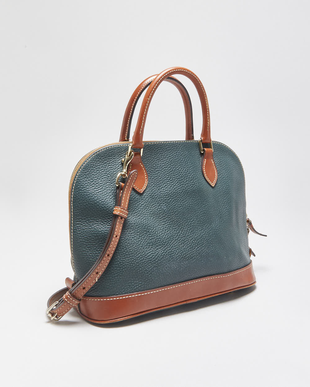 Vintage Dooney &amp; Bourke Pebble Zip-zip Crossbody Bag
