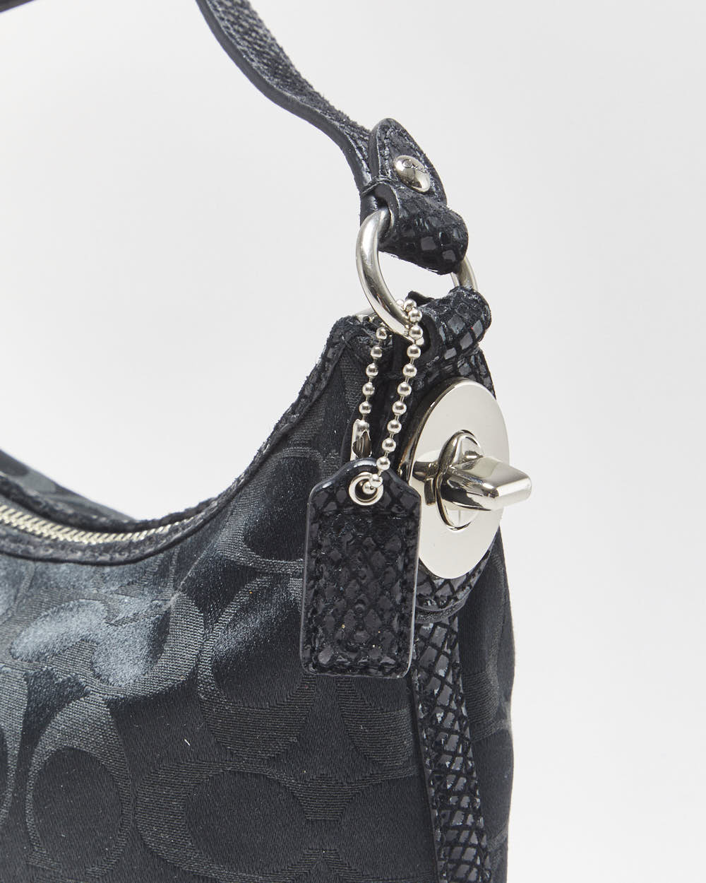 Vintage Y2K 2000s Coach Signature Mini Handbag