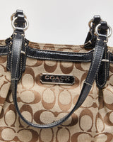 Vintage Y2K 2000s Coach Gallery Signature Tote Handbag