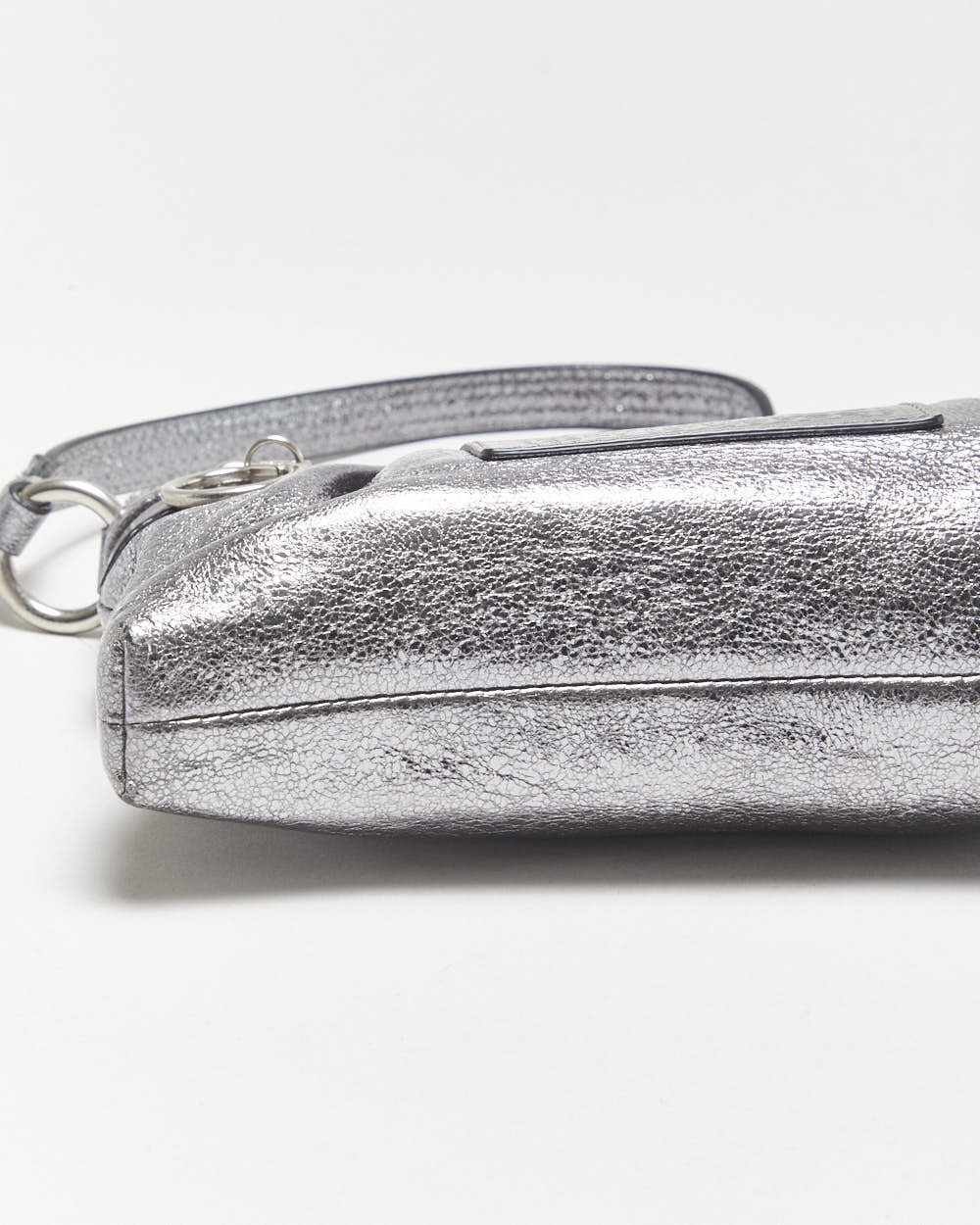 Vintage Y2K 2000s Coach Poppy Metallic Wristlet Mini Handbag