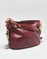 Vintage Y2K 2000s Coach Zoe Leather Hobo Handbag
