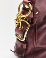 Vintage Y2K 2000s Coach Zoe Leather Hobo Handbag
