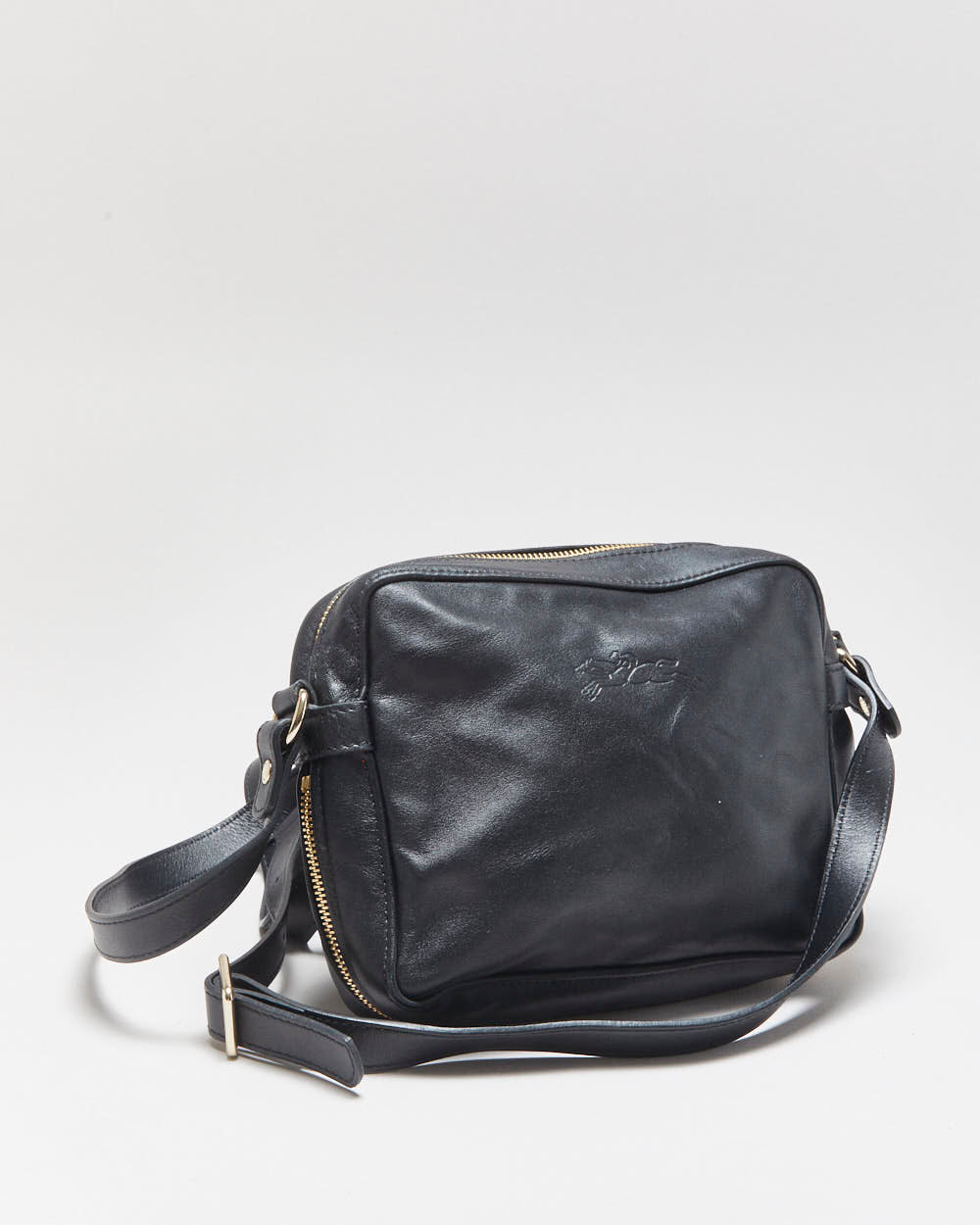 Vintage Longchamp Leather Crossbody Bag