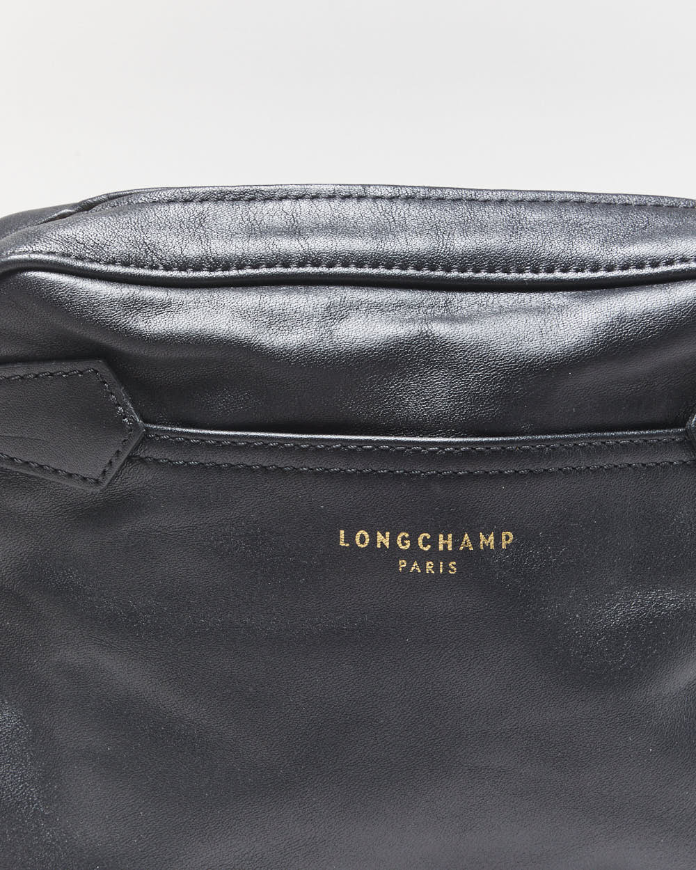 Vintage Longchamp Leather Crossbody Bag