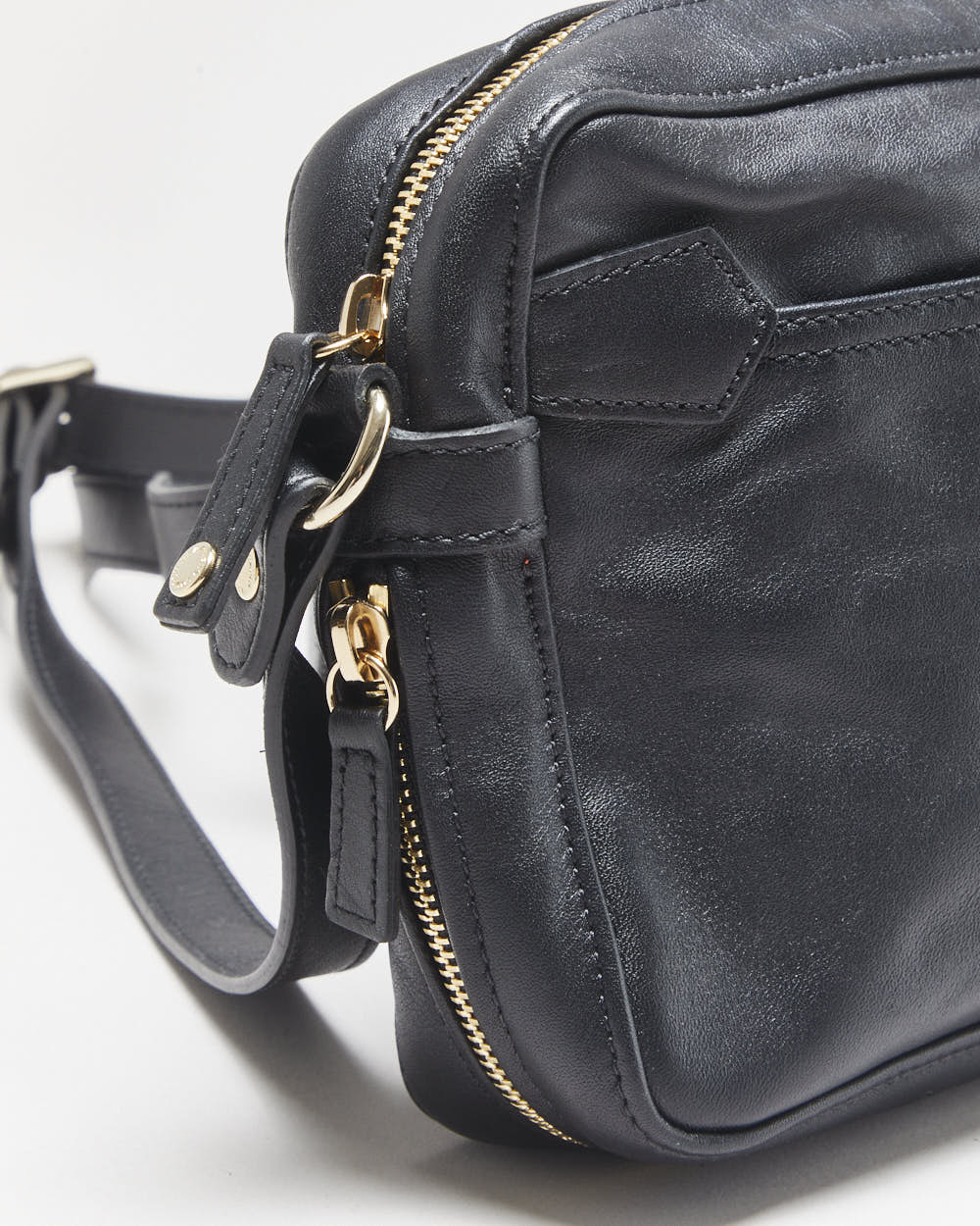 Vintage Longchamp Leather Crossbody Bag