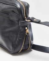 Vintage Longchamp Leather Crossbody Bag
