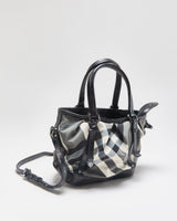 Vintage Y2K 2000s Burberry Check Lowry Mini Crossbody Bag