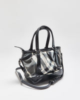 Vintage Y2K 2000s Burberry Check Lowry Mini Crossbody Bag
