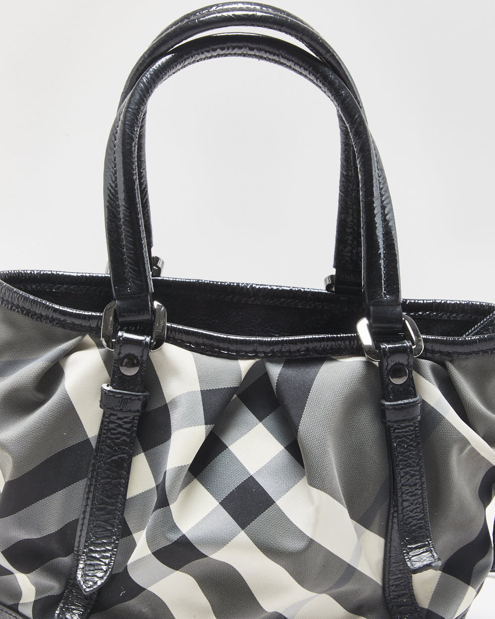 Vintage Y2K 2000s Burberry Check Lowry Mini Crossbody Bag