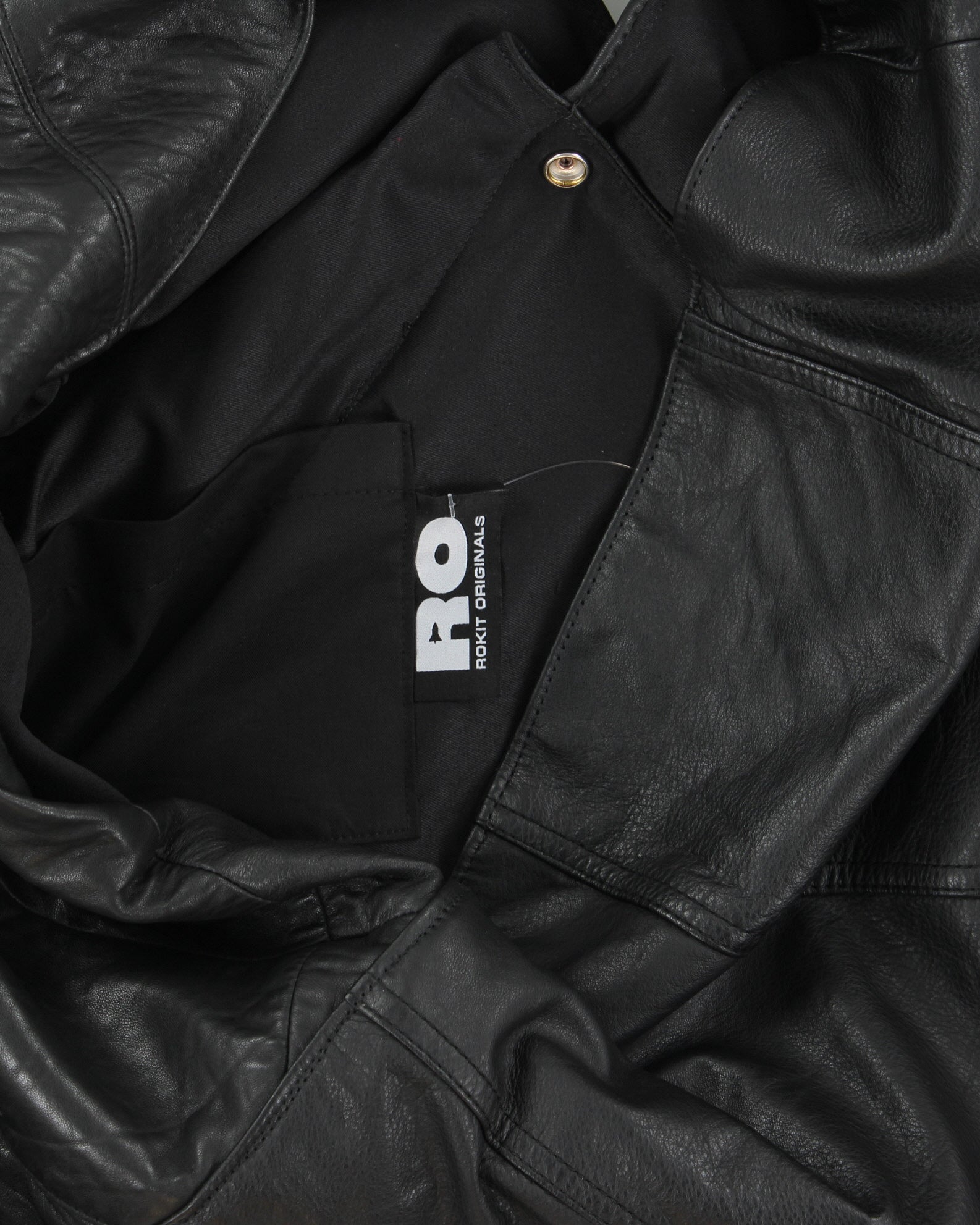 Rokit Originals Maxi Leather Slouch