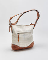 Vintage Y2K 00s Coach Signature Two-way Handbag