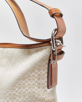 Vintage Y2K 00s Coach Signature Two-way Handbag