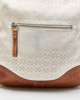 Vintage Y2K 00s Coach Signature Two-way Handbag