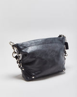 Vintage Y2K 00s Coach Carly Pebbled Leather Hobo Handbag