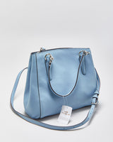 DSWT Coach Minetta Pebbled Leather Satchel Handbag