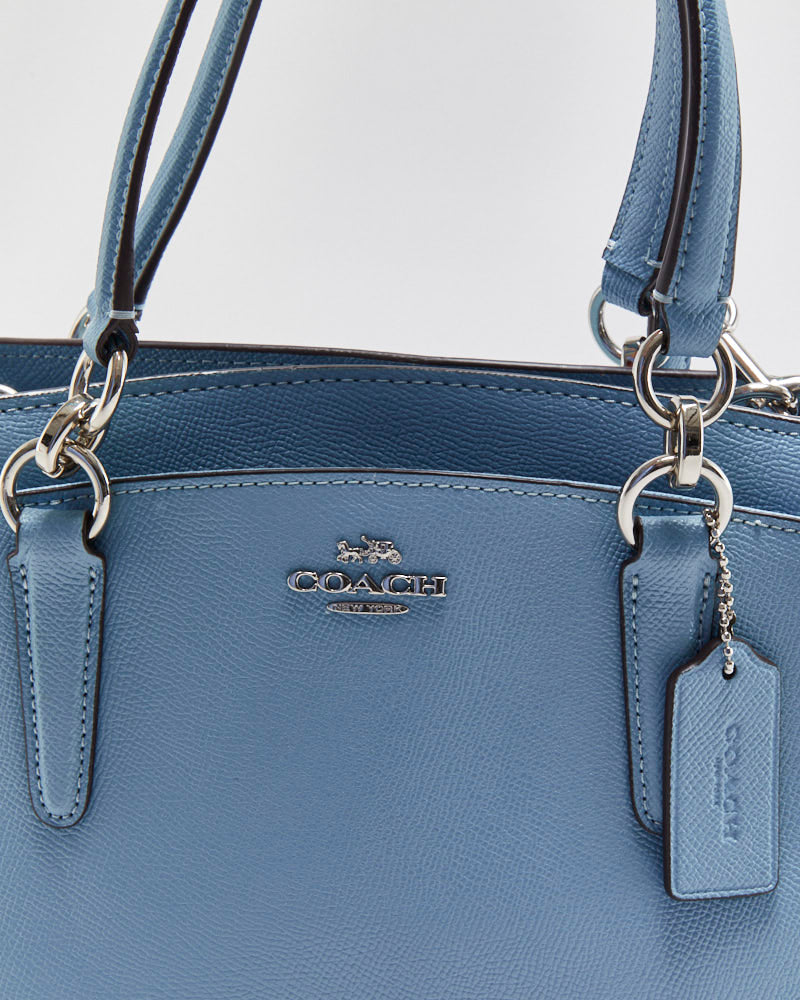 DSWT Coach Minetta Pebbled Leather Satchel Handbag